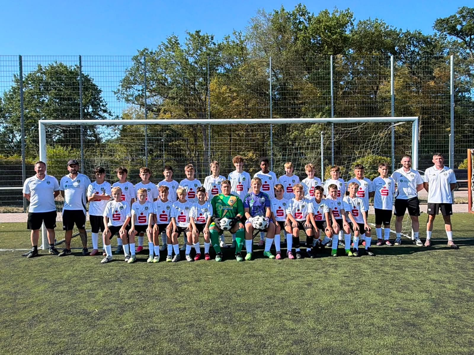 Mannschaftsfoto C-Junioren